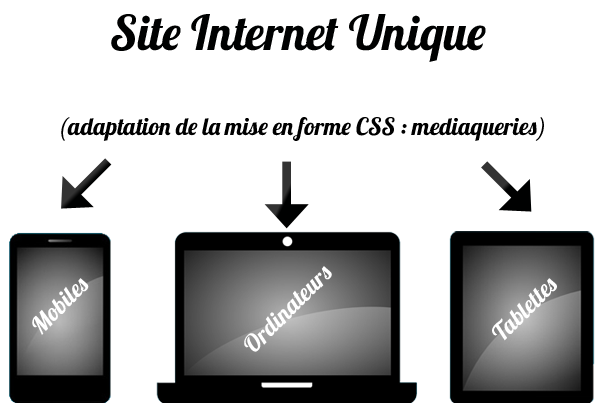 Principes de l'adaptation des sites web